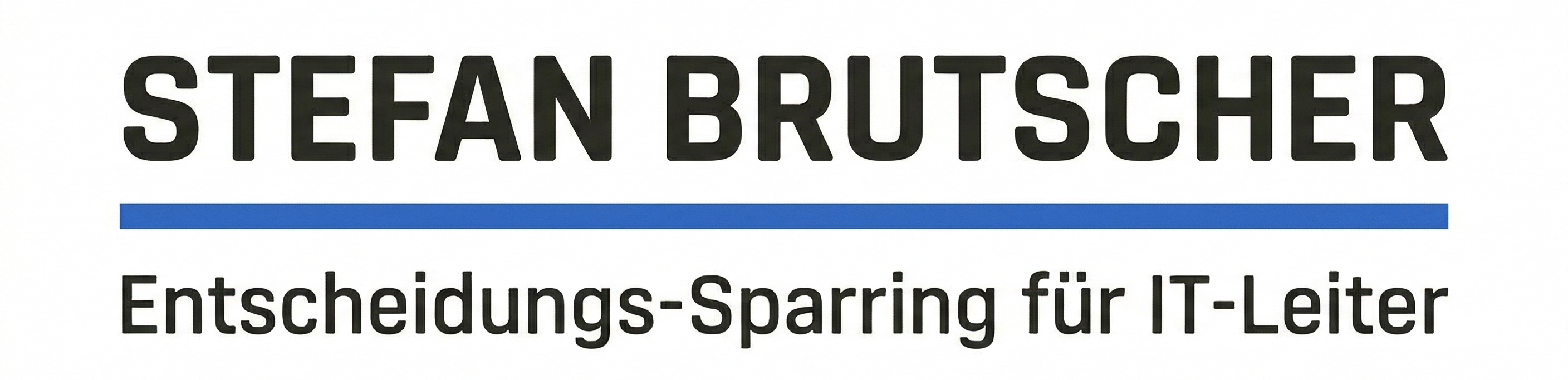 Stefan Brutscher — Entscheidungs-Sparring für IT-Leiter